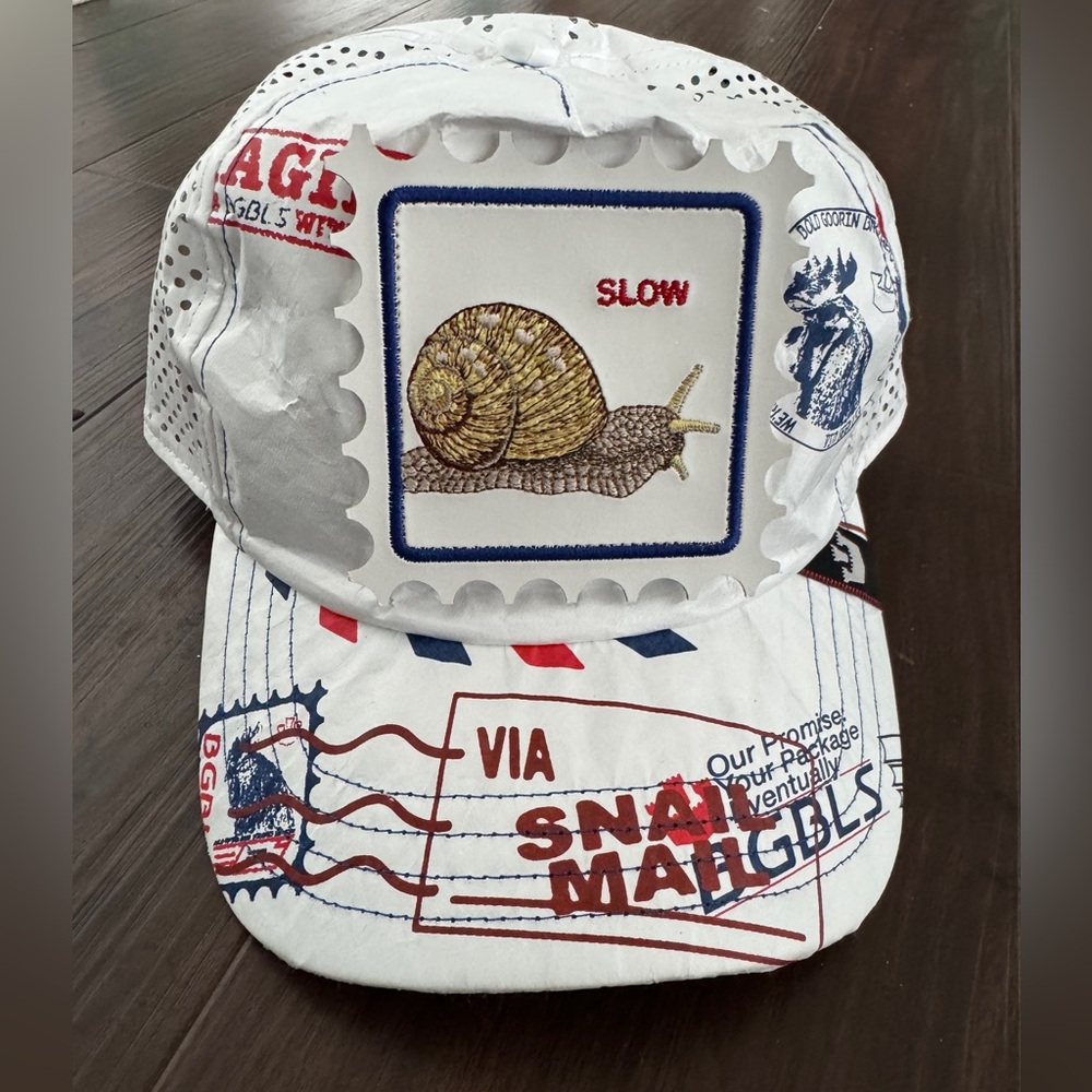NWT Goorin Brothers Trucker Hat Slow Snail